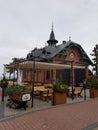 Port Restaurant in the historic building of the Shore Rescue Station in Misdroy