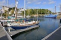 Port of Douarnenez in France