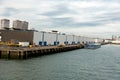 The Port of Rotterdam is Europe\'s largest industrial seaport. Port cranes