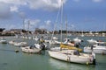 Port of Saint-Gilles-Croix-de-Vie in France Royalty Free Stock Photo