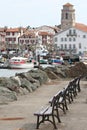 Port of Saint Jean de Luz Royalty Free Stock Photo