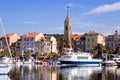 Port of Sanary in France Royalty Free Stock Photo