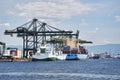 Port of Santos Royalty Free Stock Photo