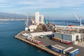 Port of Savona, Liguria, Mediterranean coast, Italy