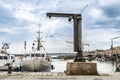 Port of Sciacca, fishing village in Sicily, Italy Royalty Free Stock Photo