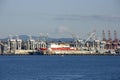 Port of Seattle shipping and cargo Royalty Free Stock Photo