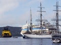 Port of shipment of Bergen Royalty Free Stock Photo