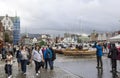 Port of shipment of Bergen Royalty Free Stock Photo