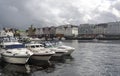 Port of shipment of Bergen Royalty Free Stock Photo