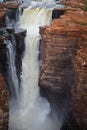 Port shot of the Easternmost waterfall on the King George River, Kimberley Region, Western Australia Royalty Free Stock Photo