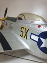 Port side mid section of P-51 Mustang