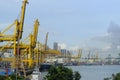 Port of Singapore Royalty Free Stock Photo