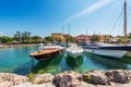 Port of the small village of Cisano di Bardolino - Lake Garda Verona Province Italy