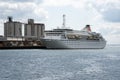 Port of Southampton UK Cruise ship on berth