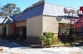 Burger King restaurant damaged by hurricane