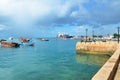 Port in Stone Town, Zanzibar