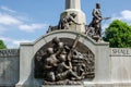 Port Sunlight model village war memorial. Royalty Free Stock Photo