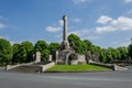 Port Sunlight model village war memorial. Royalty Free Stock Photo