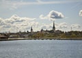 Port in Tallinn town. Estonia