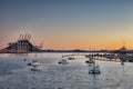 Port of Tauranga, Bay of Plenty, New Zealand and Bridge Marina