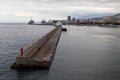 The port of Tenerife Spain