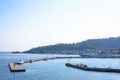 Port of Thassos at daylight Royalty Free Stock Photo