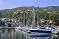 Port of Theoule sur Mer in France Royalty Free Stock Photo