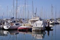 Port of Thonon les Bains in France Royalty Free Stock Photo