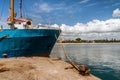 The port of Toamasina Royalty Free Stock Photo