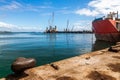 The port of Toamasina Royalty Free Stock Photo