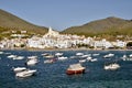 Port and town of CadaquÃÂ©s in Spain