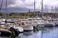 Port of Hendaye in France Royalty Free Stock Photo