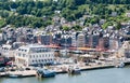 The port town of Honfleur in France.