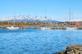Port of Ushuaia, capital of Tierra del Fuego Province, Argentina Royalty Free Stock Photo