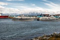 The port of ushuaia