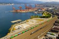 Port of Vancouver BC in Canada Royalty Free Stock Photo