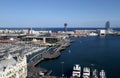 Port Vell in Barcelona Royalty Free Stock Photo