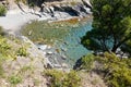 Port Vendres rock Formation In vermeille coast in south sea beach Pyrenees Orientales in Languedoc-Roussillon France Royalty Free Stock Photo