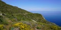 Port-Vendres vermeille mediterranean coast in south sea beach Pyrenees Orientales in Languedoc-Roussillon France Royalty Free Stock Photo