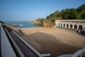 `Port Vieux` old port beach, Biarritz, France Royalty Free Stock Photo