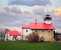 Port Washington Lighthouse Royalty Free Stock Photo