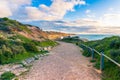 Port Willunga beach access track Royalty Free Stock Photo