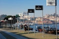 Port wine producers billboards. Porto. Portugal