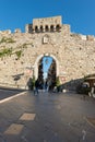 Porta Catania in Taormina - Sicily Island - Italy Royalty Free Stock Photo