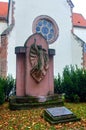 Porta Coeli. Gothic portal of the Romanesque-Gothic Basilica of the Assumption of the Virgin Mary Royalty Free Stock Photo