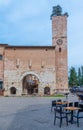 Porta Consolare in Italian town Spello