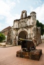 Porta de Santiago in Malacca, Malaysia