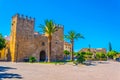Porta del moll leading to the old town of Alcudia, Mallorca, Spain Royalty Free Stock Photo