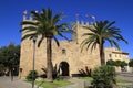 Porta del Moll, Main gate to the old town of Alcudia, Mallorca, Balearic Islands, Spain Royalty Free Stock Photo