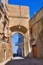 Porta della Piazzolla. Pisticci. Basilicata. Italy.